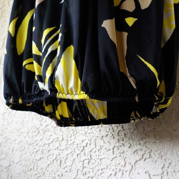 *Black & Yellow MNG Suit Bubble Dress- Size XS - Picture 4 of 8